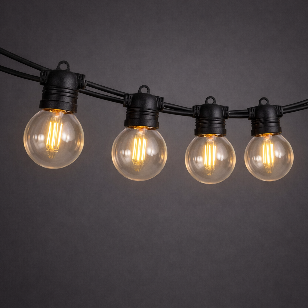 SolarGlow Außen-Lichterkette 7 - 15.5 Meter